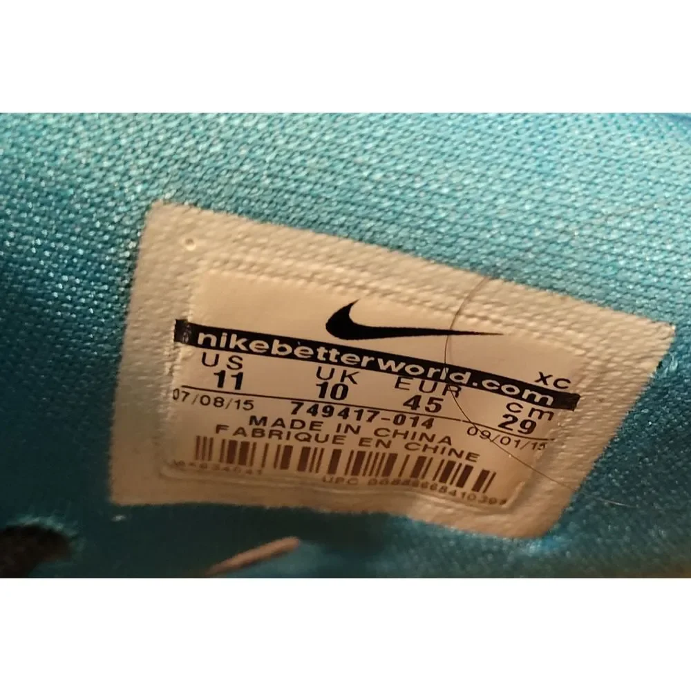 Nike Lebron Soldier 9 IX Blue Lagoon - Size 11 - Picture 7 of 7